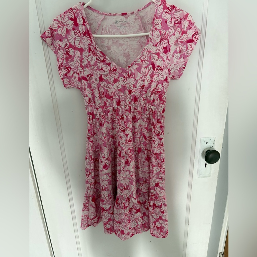 No Boundaries | Pink Floral Dress